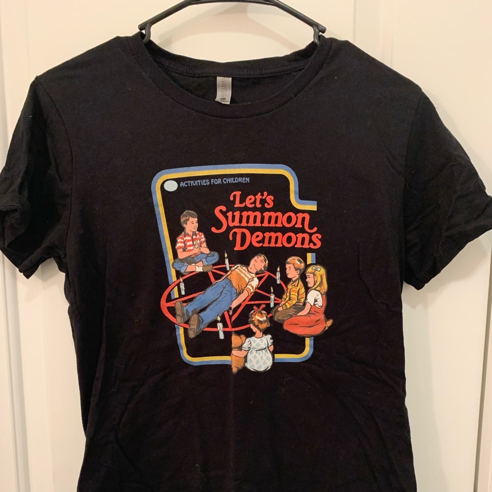 Steven Rhodes Let’s Summon Demons Graphic Tee